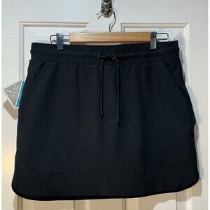 NWT Hi-Tec Skort Rescue Adventure Golf Tennis Drawstring Black Size Medium